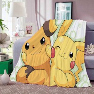 Плед 150х200 Покемон Пикачу и Райчу 10