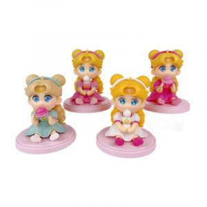 Набор аниме фигурок из 4-х штук Сейлор Мун Малышки Усаги