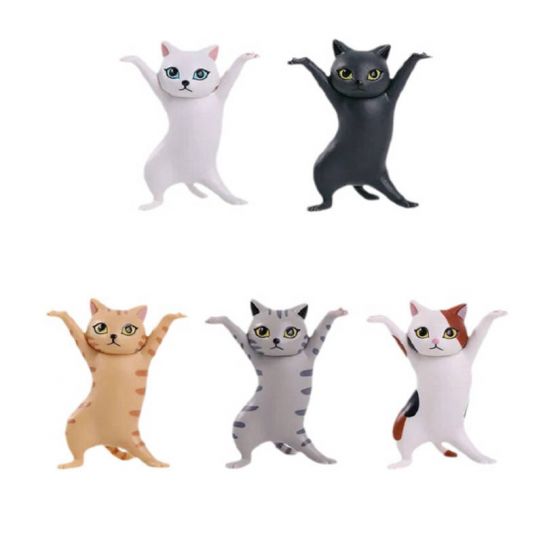 Набор фигурок из 5-ти штук кошечки в пирамидке 1