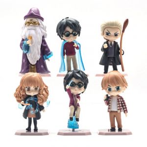 Набор фигурок из 6-ти штук Гарри Поттер с Даблдором