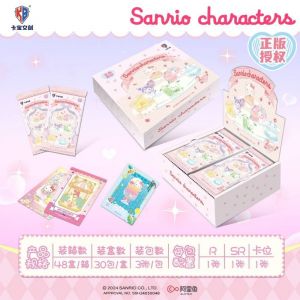 Блок с коллекционными карточками-бустерами Sanrio characters 2 (33 бустера по 3 карты, всего 99 карт)