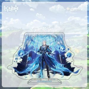 Акриловый стенд (13-15 см) 2D Боги инпакт номер Невилетт 190 NEW