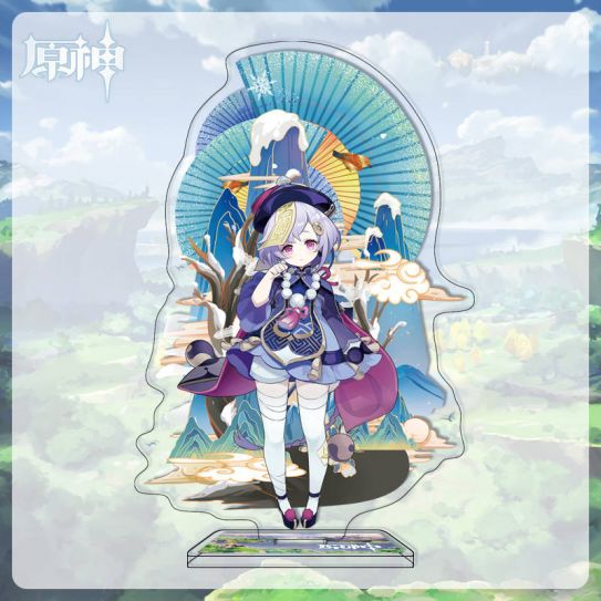 Акриловый стенд (13-15 см) 2D Боги инпакт номер ЦиЦи 199 NEW