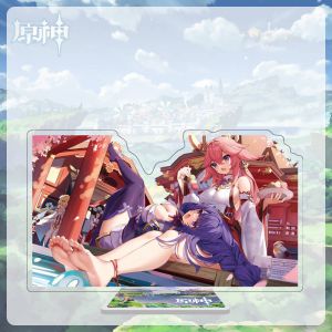 Акриловый стенд (13-15 см) 2D Боги инпакт номер Яе Мику 206 NEW