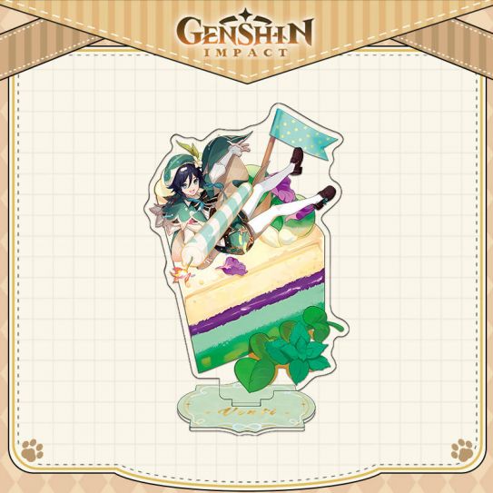 Акриловый стенд (13-15 см) 2D Боги инпакт Венти 1 NEW