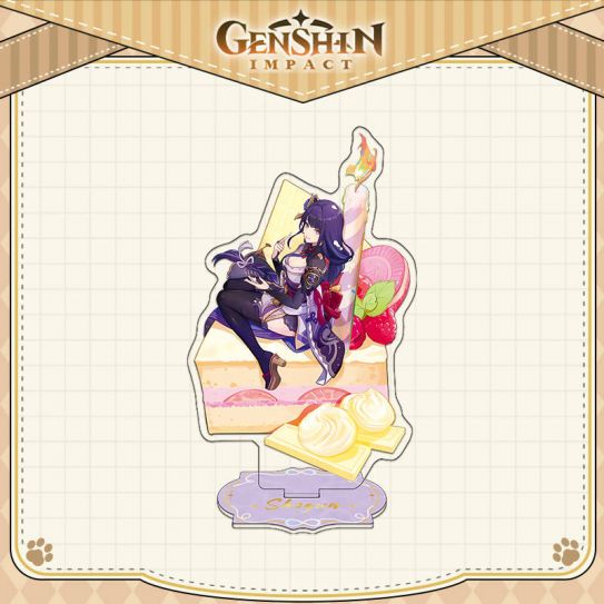 Акриловый стенд (13-15 см) 2D Боги инпакт Райден 3 NEW