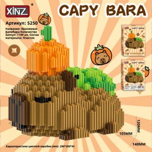 Конструктор из блоков Капибара 5 (1189 блока, 12х10х14см)