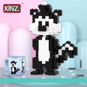 3Д конструктор из мини блоков XINZ Кот Феликс (625 блока)