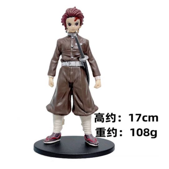 Аниме фигурка Лезвие -   Танджиро Камадо 17 см. (цветная коробка)