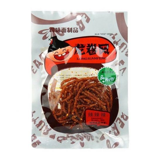 Снек соевый PLAYFUL "ЛАПША" с ОСТРЫМ вкусом 20гр/30шт/14бл