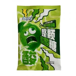 Жевательная конфета BENEFICIAL с КИСЛЫМ вкусом ЛАЙМА 23гр/20шт/12бл