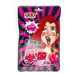 Конфеты карамельные DELICIOUS с вкусом ПЕРСИК, КИСЛЫЕ 22гр/20шт/12бл