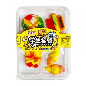 Мармелад YI XIAO XI ФАС-ФУД вкус ФРУКТОВЫЙ МИКС 16ГР/20ШТ/12БЛ