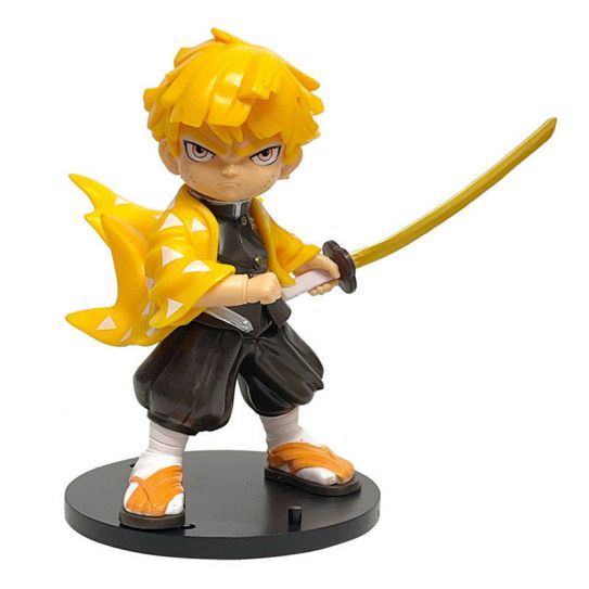 Аниме фигурка Клинок рассекающий демонов Зеницу Агацума (пластиковый пакет)