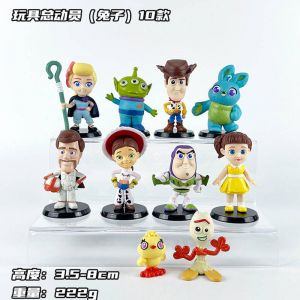 Набор аниме фигурок из 10-и штук История игрушек 2 (пластиковый пакет)