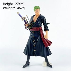 Аниме фигурка Ван Пис Ророноа Зоро в черном (27 см.) (цветная коробка)
