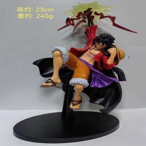 Аниме фигурка Ван Пис Монки Д. Луффи удар (цветная коробка) (23 см)