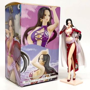 Аниме фигурка Ван пис Боа Хэнкок стоит (цветная коробка)