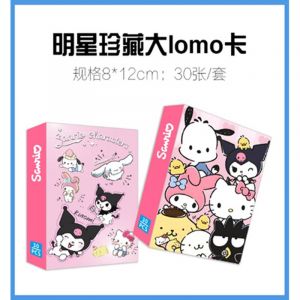 Фотокарточки LOMO CARD Аниме большие одност-ие 30 штук (12 на 8 см) 007 Hello Kitty