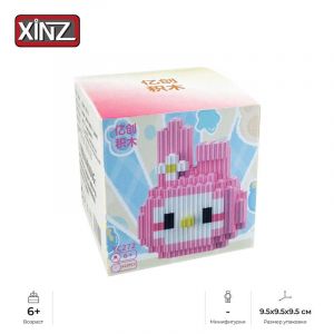 3Д конструктор из мини блоков XINZ Санрио 1 (442 блока)