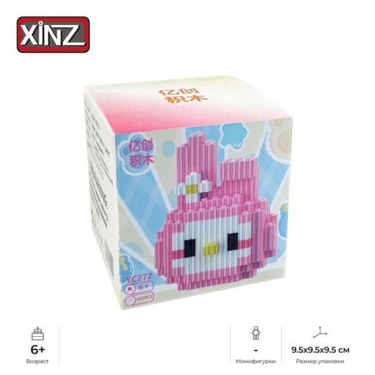 3Д конструктор из мини блоков XINZ Санрио 1 (442 блока)