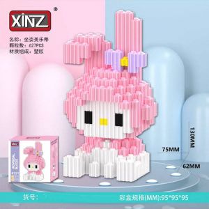 3Д конструктор из мини блоков XINZ Санрио 2 (627 блока)