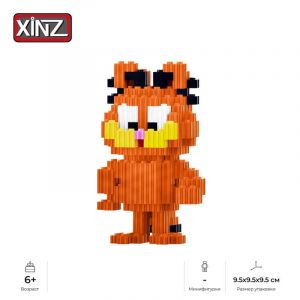 3Д конструктор из мини блоков XINZ Гарфилд 1 (542 блока)