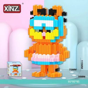 3Д конструктор из мини блоков XINZ Гарфилд 2 (583 блока)