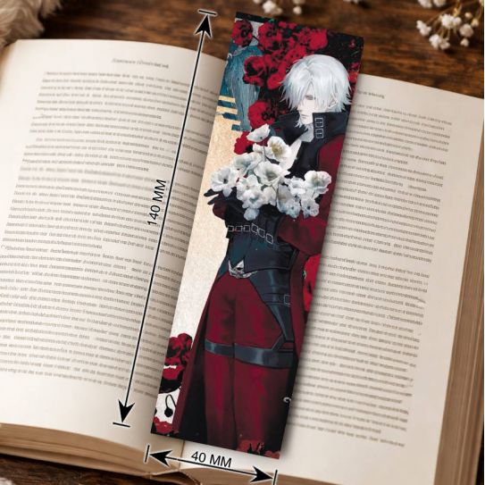 Закладка 4х14см Devil May Cry 6