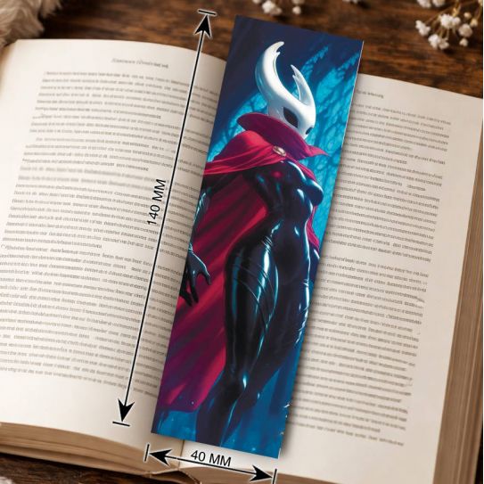 Закладка 4х14см Hollow Knight 3