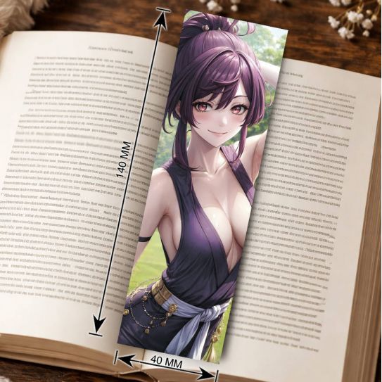 Закладка 4х14см Адский рай 3