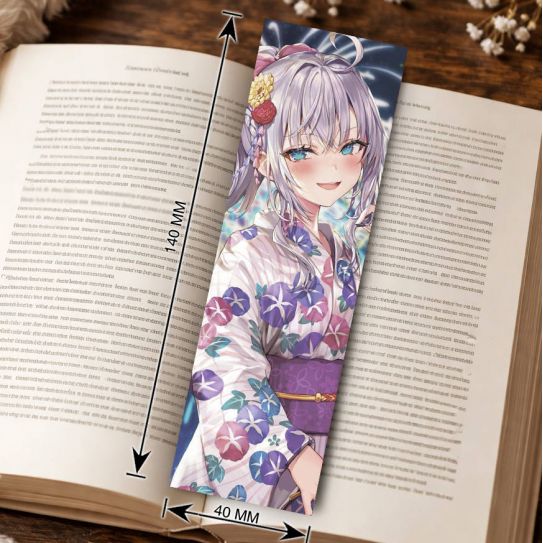 Закладка 4х14см Аля иногда кокетничает со мной по русски 1