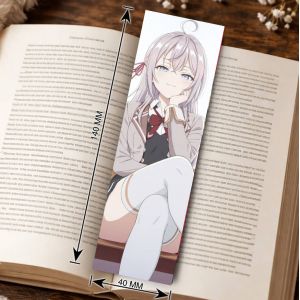 Закладка 4х14см Аля иногда кокетничает со мной по русски 4