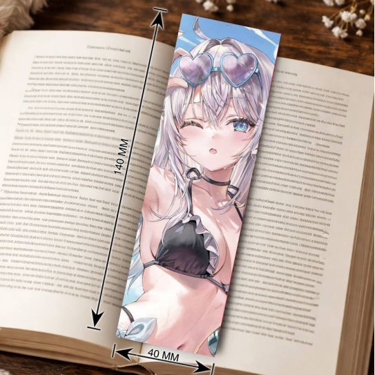 Закладка 4х14см Аля иногда кокетничает со мной по русски 7