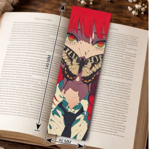 Закладка 4х14см Человек-Бензопила 1