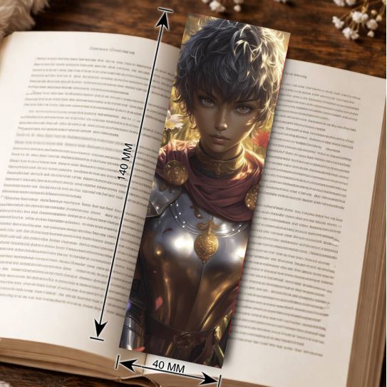 Закладка 4х14см Берсерк 1