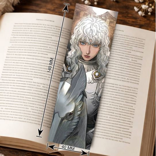 Закладка 4х14см Берсерк 2