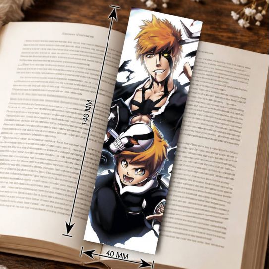 Закладка 4х14см Блич 2