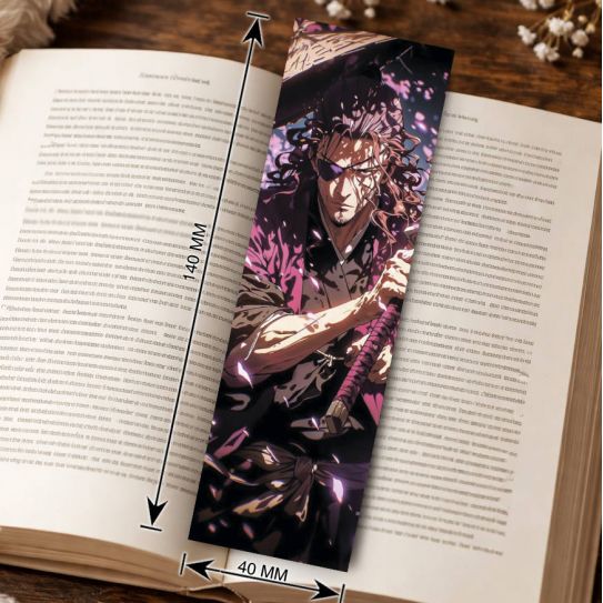 Закладка 4х14см Блич 3