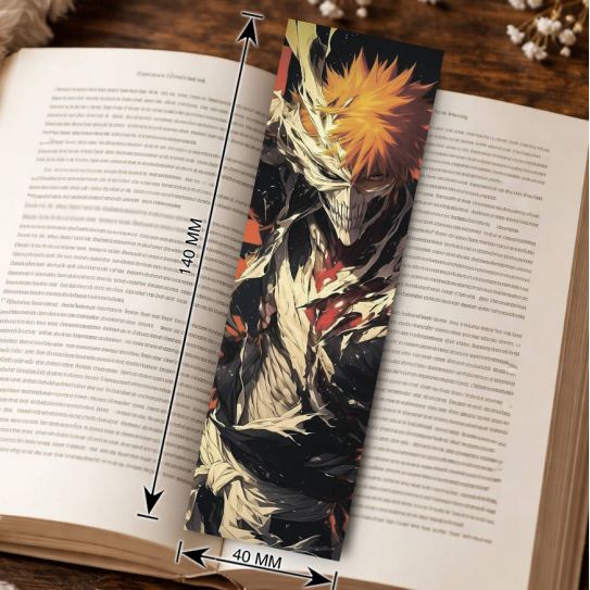 Закладка 4х14см Блич 5