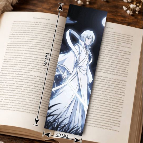 Закладка 4х14см Блич 7