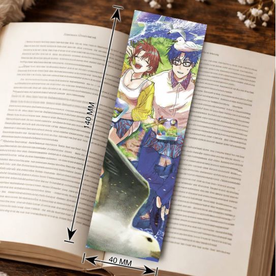 Закладка 4х14см Брачный токсин 1