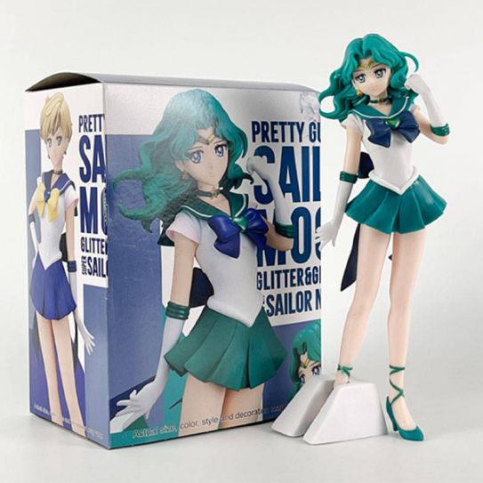 Аниме фигурка Сейлор Мун - Сейлор Нептун (цветная коробка)