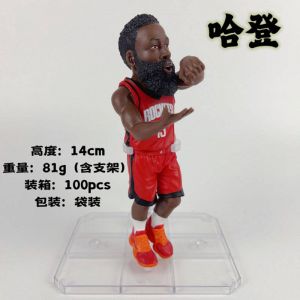 Фигурка баскетболист НБА Джеймс Харден 14см (пластиковый пакет)