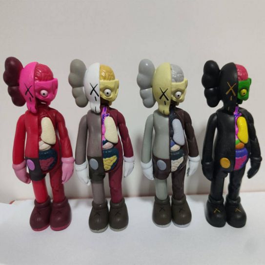 Набор фигурок из 4-х штук KAWS 2 (10 см.)