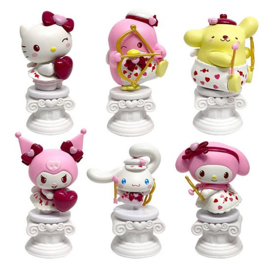 Набор фигурок из 6-и штук Куроми на колоннах (пластиковый пакет)