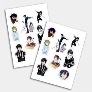 Стикеры А5 для ручной вырезки №0034 "Бездомный Бог"