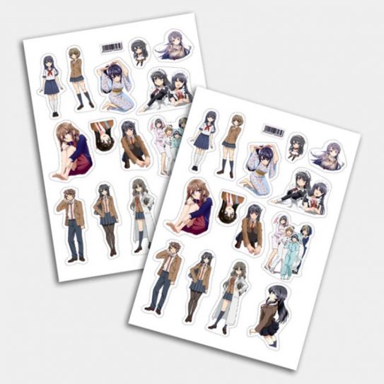 Стикеры А5 для ручной вырезки №0111 "Этот Глупый Свин"