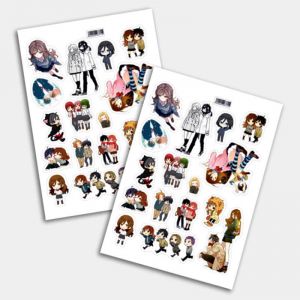 Стикеры А5 для ручной вырезки №0161 "Хоримия"