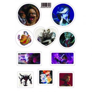 Стикеры А5 для ручной вырезки №0252